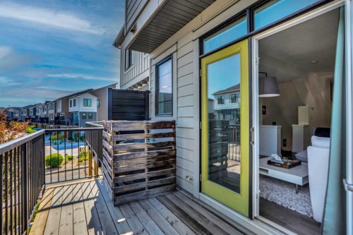 281 Walden Drive Se, Calgary, AB - Outdoor With Balcony With Exterior