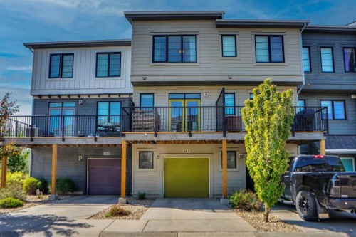281 Walden Drive Se, Calgary, AB - Outdoor With Balcony With Facade