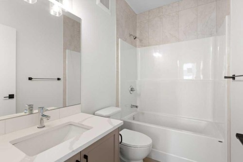 206 Monterey Bay Se, High River, AB - Indoor Photo Showing Bathroom