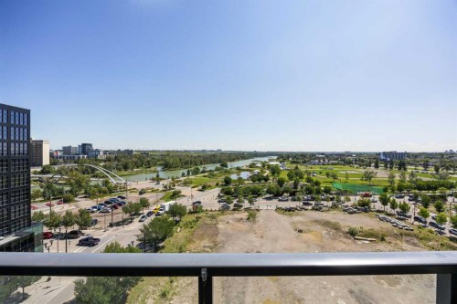 808-615 6 Avenue Se, Calgary, AB - Outdoor With Balcony With View