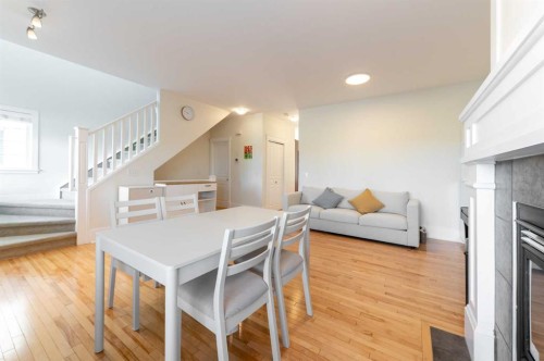 1024 Wentworth Rise Sw, Calgary, AB - Indoor With Fireplace