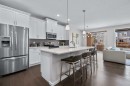 567 Evansborough Way Nw, Calgary, AB  - Indoor Photo Showing Kitchen With Stainless Steel Kitchen With Upgraded Kitchen 