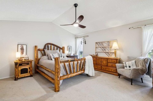 36 Cummer Place, Bragg Creek, AB - Indoor Photo Showing Bedroom