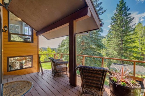 36 Cummer Place, Bragg Creek, AB - Outdoor With Deck Patio Veranda With Exterior