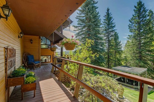 36 Cummer Place, Bragg Creek, AB - Outdoor With Deck Patio Veranda With Exterior