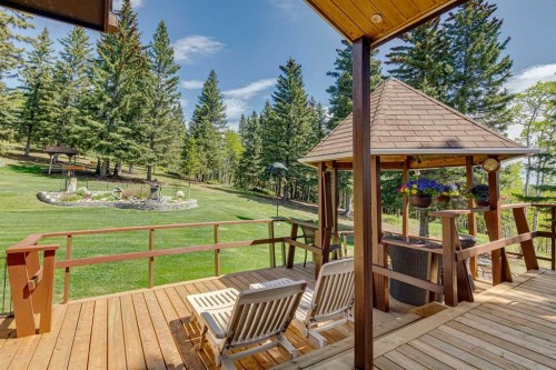 36 Cummer Place, Bragg Creek, AB - Outdoor With Deck Patio Veranda