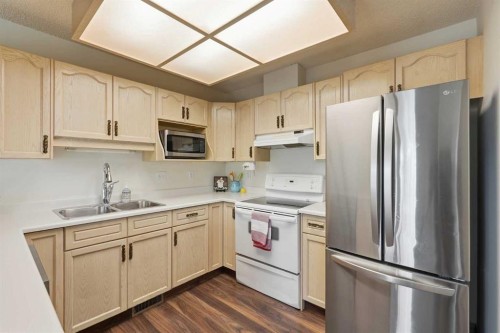 29 Edenwold Green Nw, Calgary, AB - Indoor Photo Showing Kitchen With Double Sink