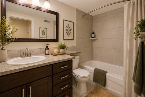 10-123 13 Avenue Ne, Calgary, AB - Indoor Photo Showing Bathroom
