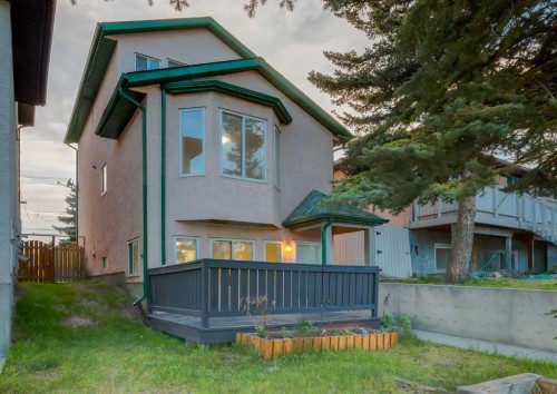 1135 37 Street Se, Calgary, AB - Outdoor With Deck Patio Veranda