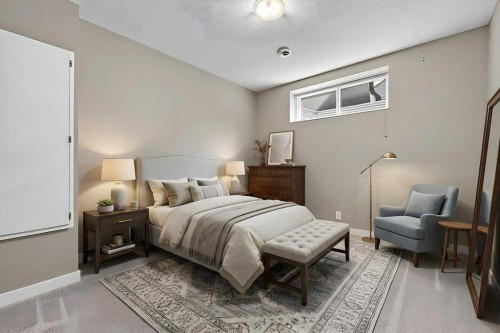 271 Fireside Drive, Cochrane, AB - Indoor Photo Showing Bedroom