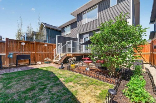 271 Fireside Drive, Cochrane, AB - Outdoor With Deck Patio Veranda
