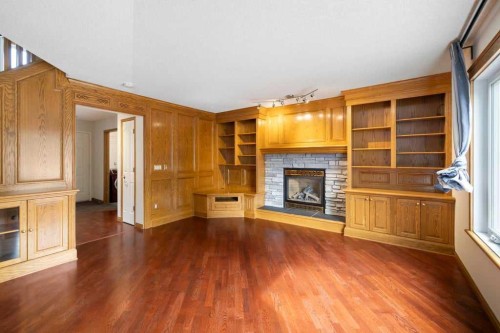 439 Douglas Woods Drive Se, Calgary, AB - Indoor With Fireplace