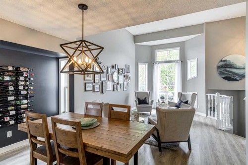 79 West Lakeview Passage, Chestermere, AB - Indoor Photo Showing Dining Room