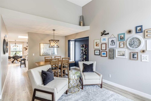 79 West Lakeview Passage, Chestermere, AB - Indoor Photo Showing Living Room