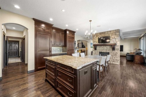 11 Timberline Gate Sw, Calgary, AB - Indoor With Fireplace