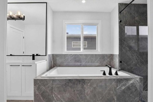 14 Ranchers Meadows, Okotoks, AB - Indoor Photo Showing Bathroom