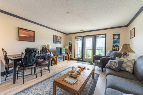 303-300 Edwards Way Nw, Airdrie, AB - Indoor Photo Showing Living Room