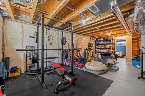 149 Belmont Boulevard Sw, Calgary, AB - Indoor Photo Showing Basement