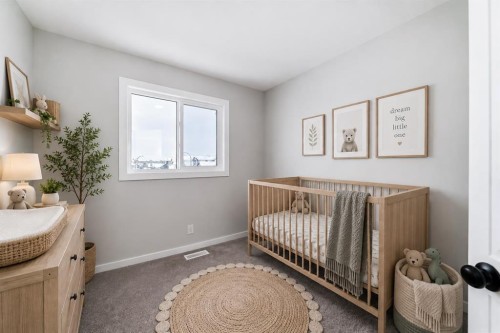 36 Savanna Place Ne, Calgary, AB - Indoor Photo Showing Bedroom