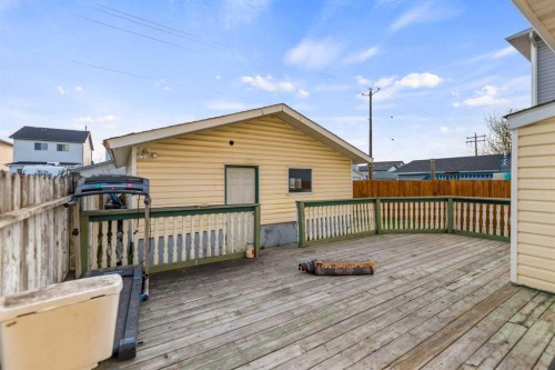 3806 Catalina Boulevard Ne, Calgary, AB - Outdoor With Deck Patio Veranda With Exterior