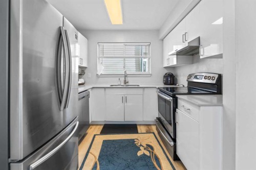 3806 Catalina Boulevard Ne, Calgary, AB - Indoor Photo Showing Kitchen With Upgraded Kitchen