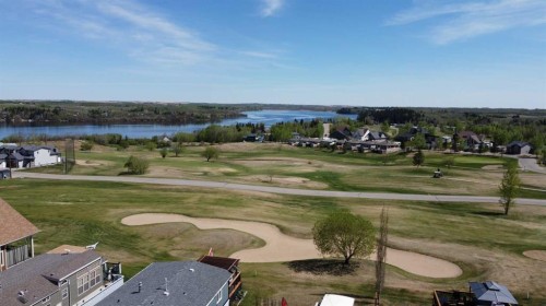 5043-25054 South Pine Lake Road, Rural Red Deer County, AB - Outdoor With Body Of Water With View
