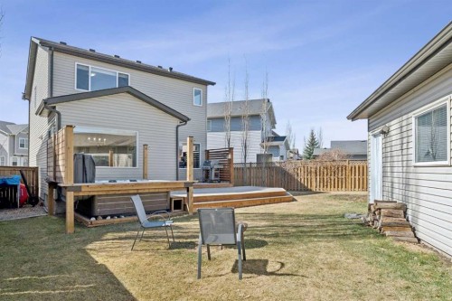 54 Elgin Meadows Green Se, Calgary, AB - Outdoor With Deck Patio Veranda With Exterior