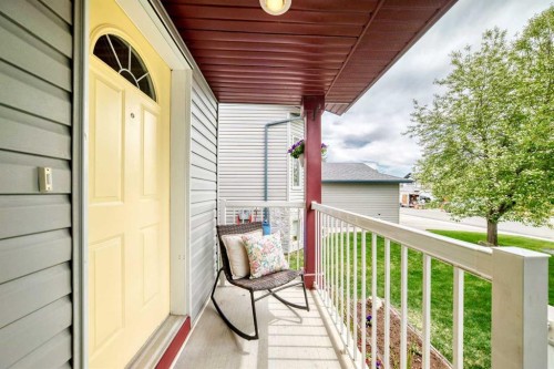 208 Stonegate Crescent Nw, Airdrie, AB - Outdoor With Deck Patio Veranda With Exterior