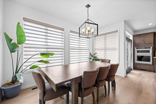 224 Precedence Hill, Cochrane, AB - Indoor Photo Showing Dining Room