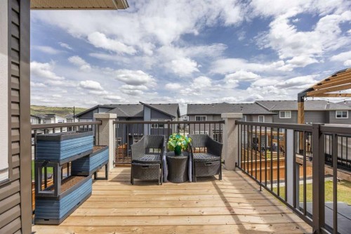 224 Precedence Hill, Cochrane, AB - Outdoor With Deck Patio Veranda With Exterior