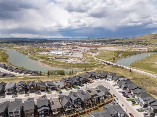 224 Precedence Hill, Cochrane, AB - Outdoor With Body Of Water With View