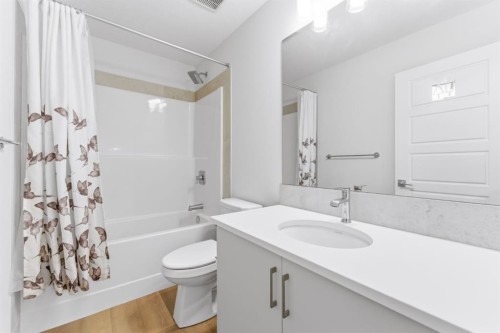 936 Langholm Drive Se, Airdrie, AB - Indoor Photo Showing Bathroom