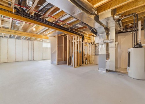 936 Langholm Drive Se, Airdrie, AB - Indoor Photo Showing Basement