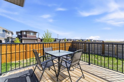 936 Langholm Drive Se, Airdrie, AB - Outdoor With Deck Patio Veranda With Exterior