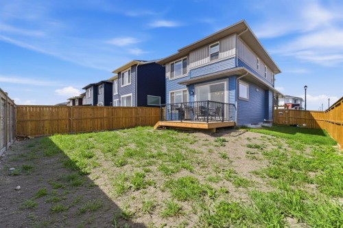 936 Langholm Drive Se, Airdrie, AB - Outdoor With Deck Patio Veranda