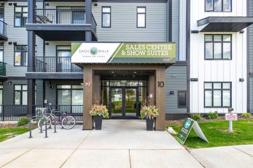 205-10 Sage Hill Walk Nw, Calgary, AB - Outdoor With Balcony With Facade