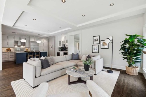 3237 7 Street Sw, Calgary, AB - Indoor Photo Showing Living Room