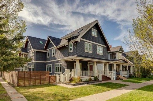 3237 7 Street Sw, Calgary, AB - Outdoor With Deck Patio Veranda With Facade