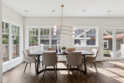 3237 7 Street Sw, Calgary, AB - Indoor Photo Showing Dining Room