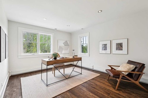 3237 7 Street Sw, Calgary, AB - Indoor Photo Showing Office
