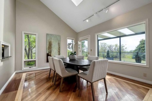 251018 Tower Ridge Estates, Rural Rocky View County, AB - Indoor Photo Showing Dining Room