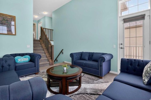 45 Cityscape View Ne, Calgary, AB - Indoor Photo Showing Living Room