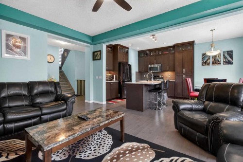 45 Cityscape View Ne, Calgary, AB - Indoor Photo Showing Living Room