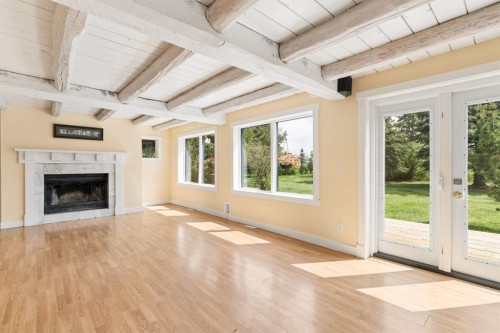 261074 Township Road 262, Rural Rocky View County, AB - Indoor With Fireplace