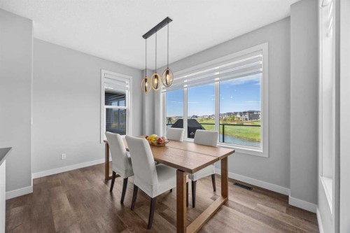 142 Sandstone Drive, Okotoks, AB - Indoor Photo Showing Dining Room