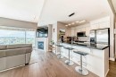2101-920 5 Avenue Sw, Calgary, AB  - Indoor Photo Showing Kitchen With Stainless Steel Kitchen With Upgraded Kitchen 