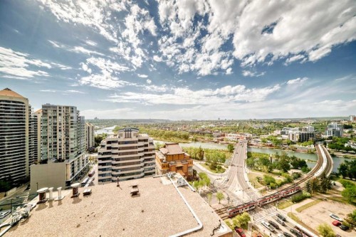 2101-920 5 Avenue Sw, Calgary, AB - Outdoor With View