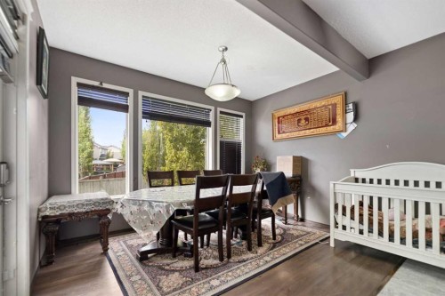 34 Brightoncrest Common Se, Calgary, AB - Indoor Photo Showing Dining Room