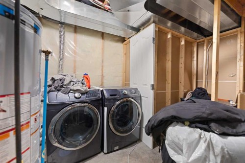 34 Brightoncrest Common Se, Calgary, AB - Indoor Photo Showing Laundry Room