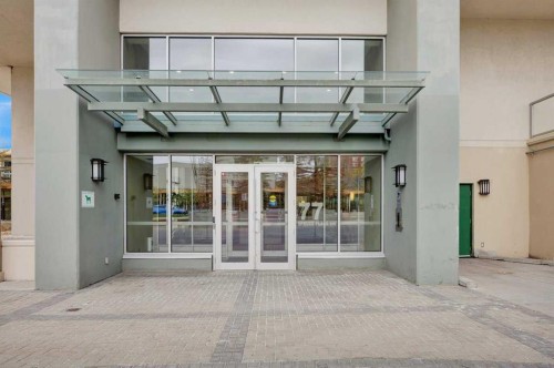 2203-77 Spruce Place Sw, Calgary, AB - Outdoor With Exterior